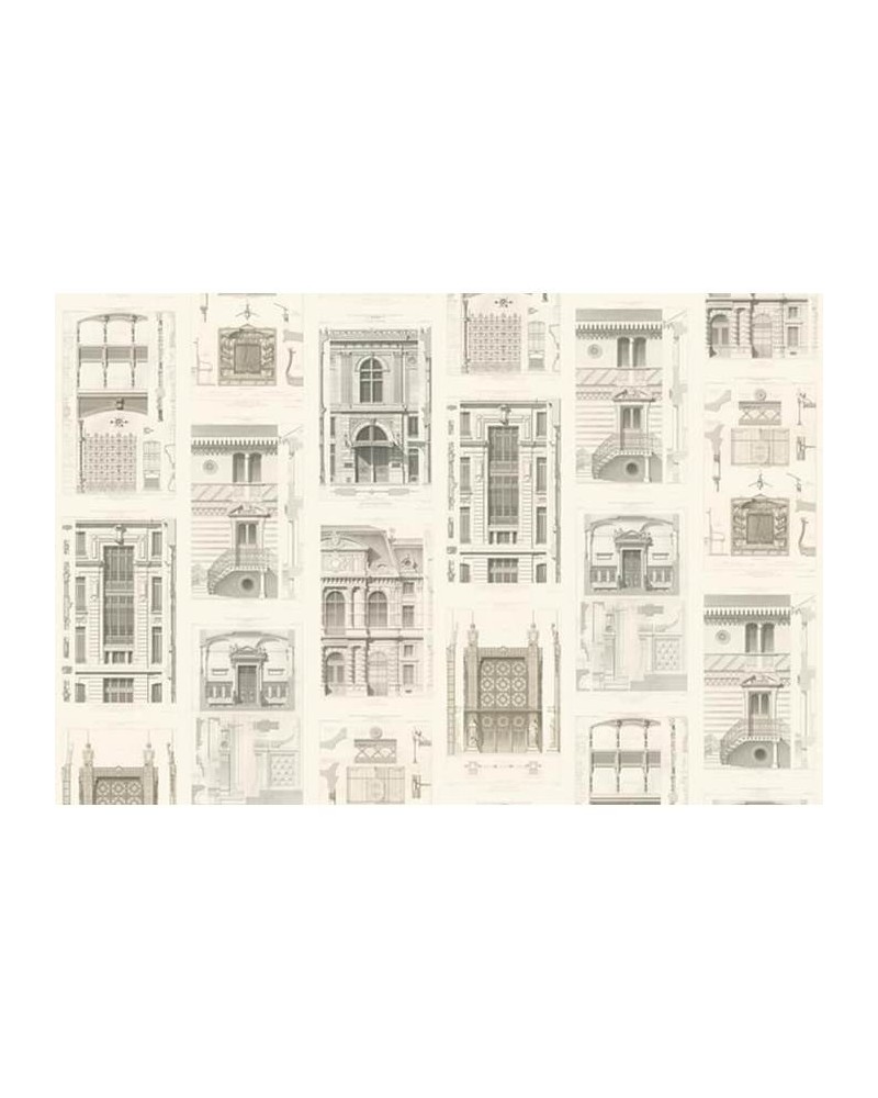 Carta da Parati R12731 Architect, Vintage - REBEL WALLS