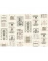 Carta da Parati R12731 Architect, Vintage - REBEL WALLS