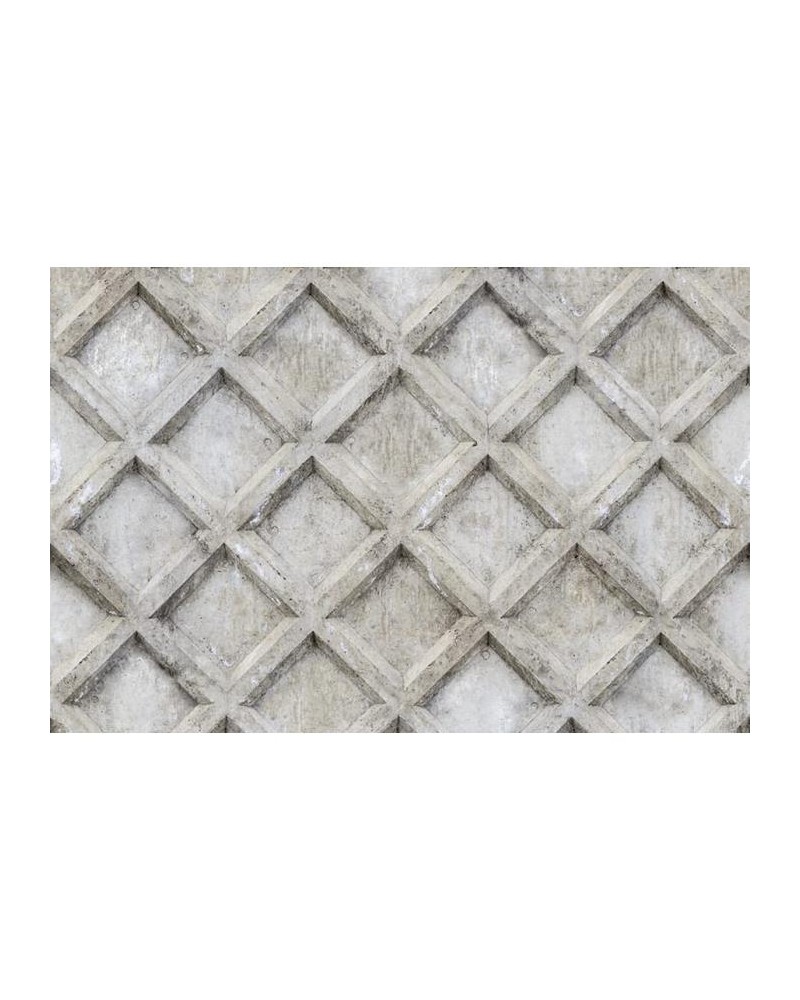 Carta da Parati R12781 Concrete Trellis - REBEL WALLS Carta da Parati R12781 Concrete Trellis - REBEL WALLS
