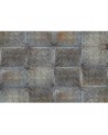 Carta da Parati R12852 Tin Plates, Ontario, black - REBEL WALLS