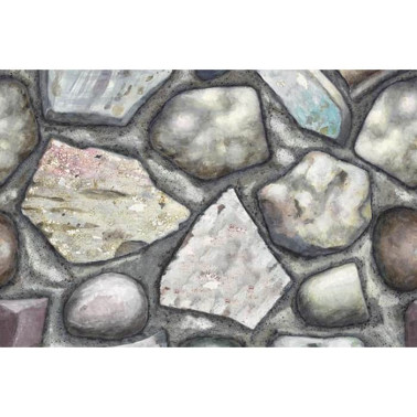 Carta da Parati R12931 Stones - REBEL WALLS