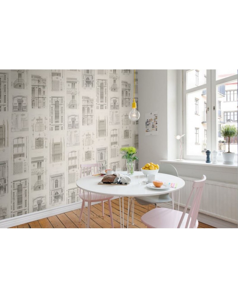Carta da Parati R12731 Architect, Vintage - REBEL WALLS