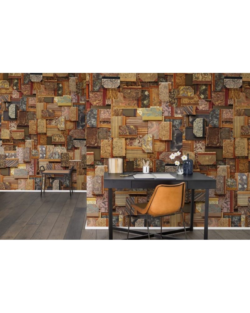 Carta da Parati R12861 Vintage Books, cover - REBEL WALLS