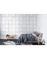 Wallpaper R12882 Panel, white - REBEL WALLS