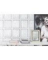 Wallpaper R12882 Panel, white - REBEL WALLS