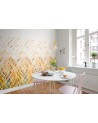 Wallpaper R12891 Dream Weaver, yellow - REBEL WALLS