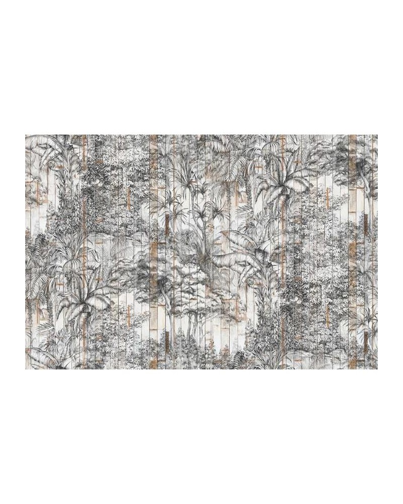 Papel Pintado R14702 Secret Garden, Bali Boards - REBEL WALLS Papel Pintado R14702 Secret Garden, Bali Boards - REBEL WALLS