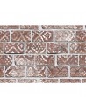 Carta da Parati R15231 Decorated Bricks, Red - REBEL WALLS