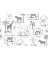 Tapete R15271 Animal Party - REBEL WALLS