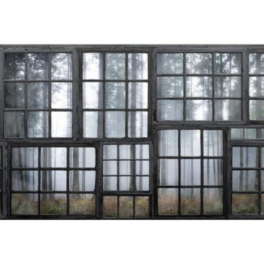 Wallpaper R15341 Cabin - REBEL WALLS