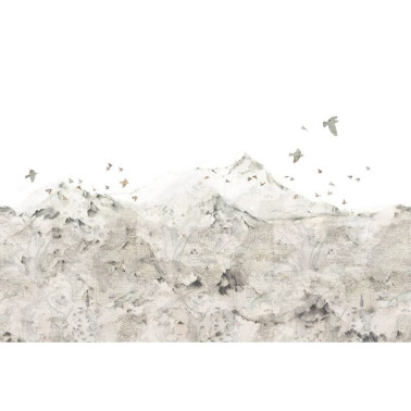 Papel de parede R13871 Paper Mountains - REBEL WALLS