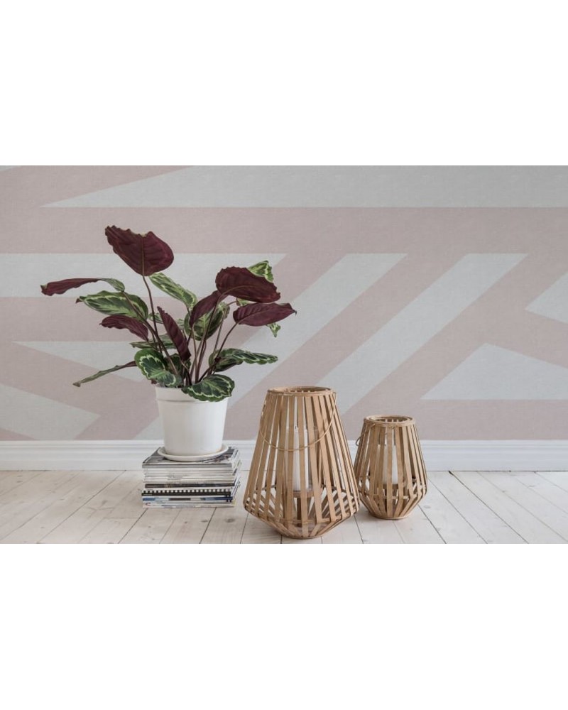 Carta da Parati R15142 Sailor's Sea, Pink - REBEL WALLS