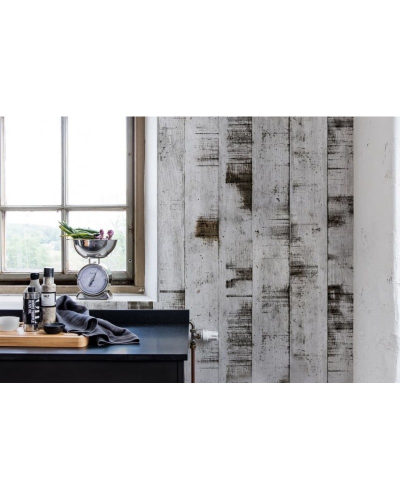 Wallpaper R15221 Metal Birch - REBEL WALLS
