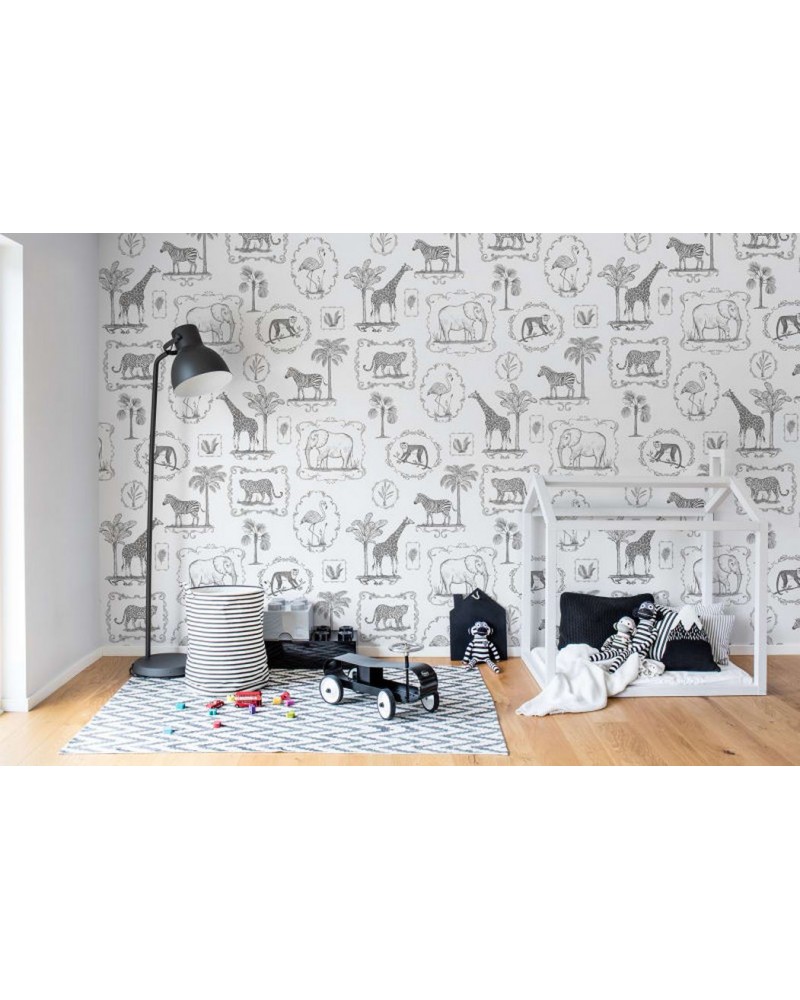 Tapete R15271 Animal Party - REBEL WALLS