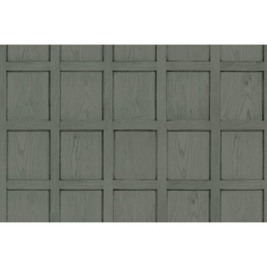 Wallpaper R12884 Panel, Cambridge Green - REBEL WALLS