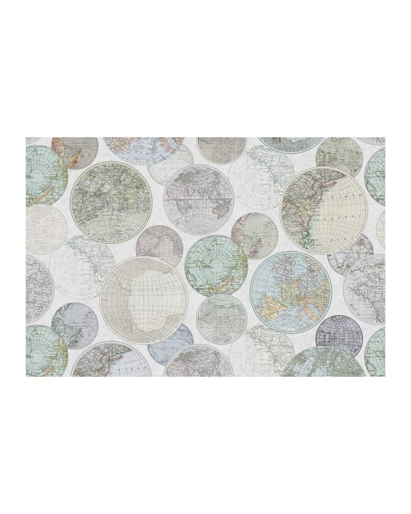 Papier peint R13884 Globes Gathering, Dew - REBEL WALLS Papier peint R13884 Globes Gathering, Dew - REBEL WALLS