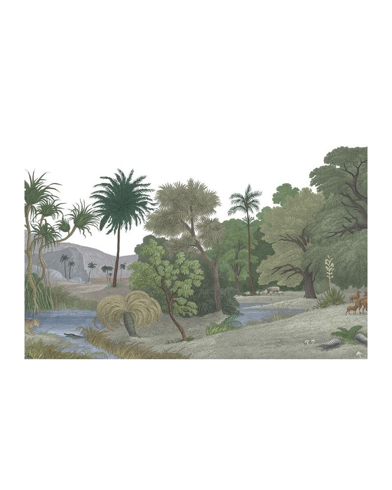 Wallpaper R14614 Jungle Land, Color - REBEL WALLS Wallpaper R14614 Jungle Land, Color - REBEL WALLS
