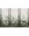 Carta da Parati R15382 Patinated Panels, Moss - REBEL WALLS
