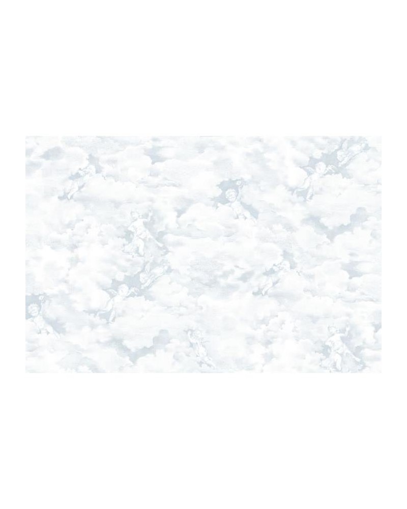 Papel Pintado R15432 Chubby Cherubs, Blue - REBEL WALLS Papel Pintado R15432 Chubby Cherubs, Blue - REBEL WALLS