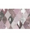 Tapete R15571 Big Harlequin, Plum - REBEL WALLS