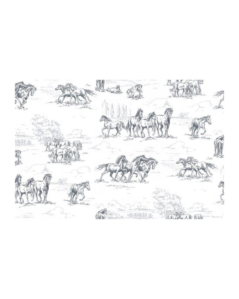 Carta da Parati R15591 Horse Herd - REBEL WALLS Carta da Parati R15591 Horse Herd - REBEL WALLS