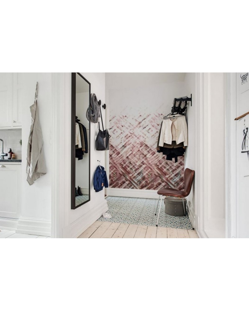 Tapete R12893 Dream Weaver, Burgundy - REBEL WALLS