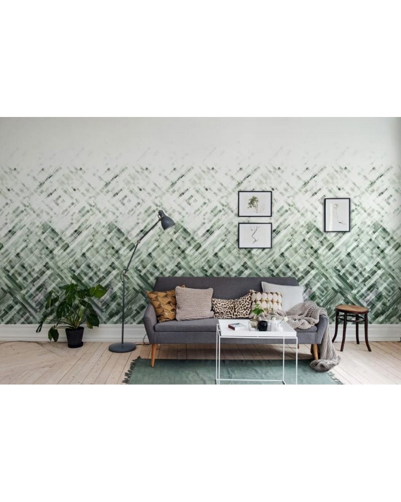 Papel Pintado R12894 Dream Weaver, Verde - REBEL WALLS