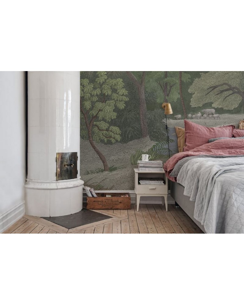Wallpaper R14614 Jungle Land, Color - REBEL WALLS