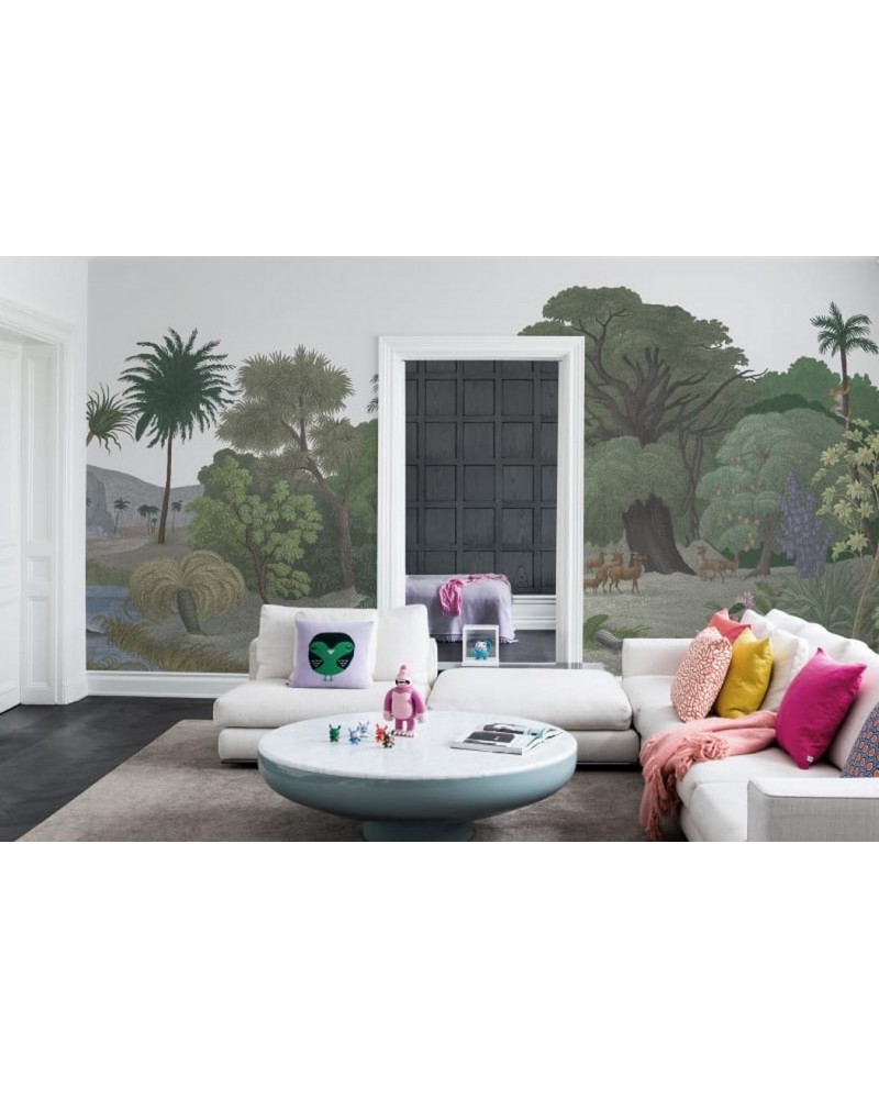 Wallpaper R14614 Jungle Land, Color - REBEL WALLS