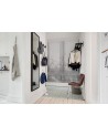 Wallpaper R15383 Patinated Panels, Smoke - REBEL WALLS