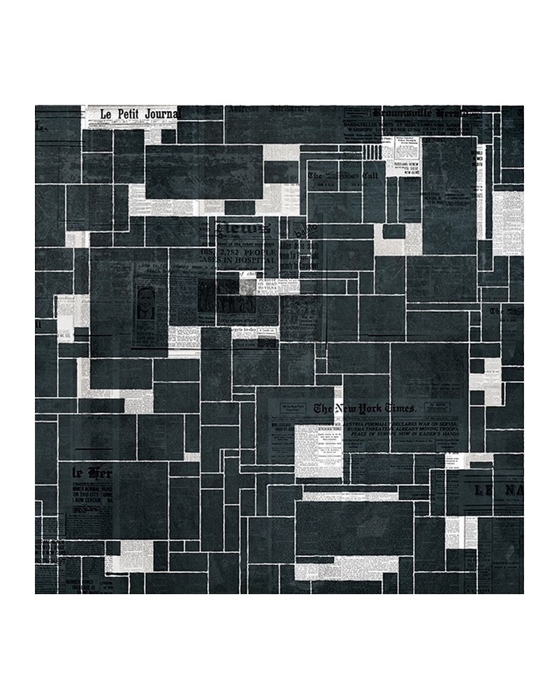 Tapete BLACK BRICKS WDBB1601-B - WALL AND DECO Tapete BLACK BRICKS WDBB1601-B - WALL AND DECO