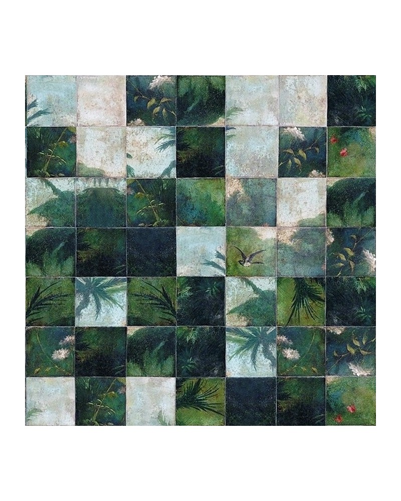 Papel Pintado EXOTIC DAMIER WDEX1601 - WALL AND DECO Papel Pintado EXOTIC DAMIER WDEX1601 - WALL AND DECO