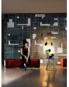 Carta da Parati BLACK BRICKS WDBB1601-A - WALL AND DECO