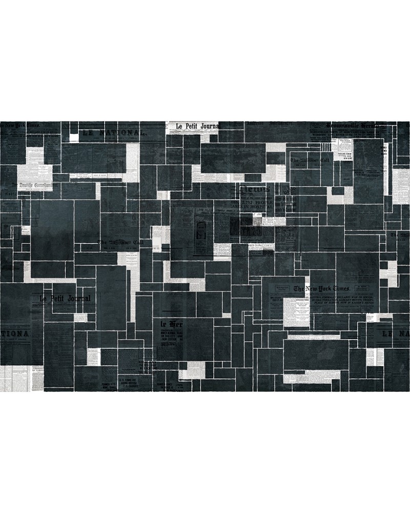 Tapete BLACK BRICKS WDBB1601-B - WALL AND DECO