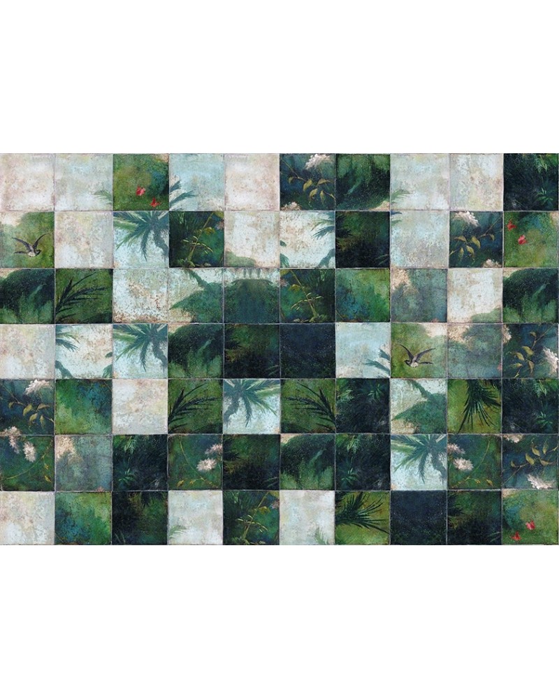 Papel Pintado EXOTIC DAMIER WDEX1601 - WALL AND DECO