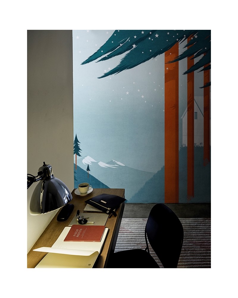 Wallpaper FLAG FOREST WDFF1601 - WALL AND DECO