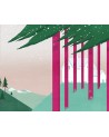 Papel de parede FLAG FOREST WDFF1602 - WALL AND DECO