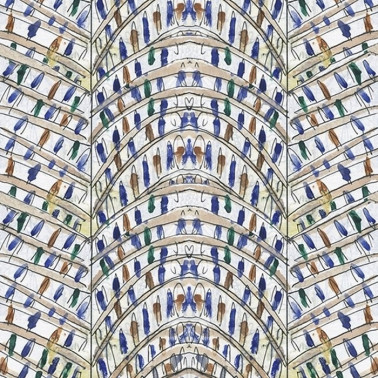 Wallpaper KALEIDOS WDKA1701 - WALL AND DECO