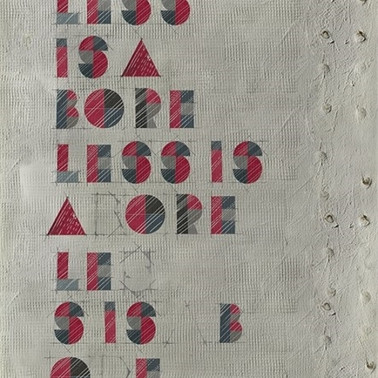 Papier peint LESS IS A BORE WDLB1701 - WALL AND DECO