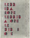 Wallpaper LESS IS A BORE WDLB1701 - WALL AND DECO