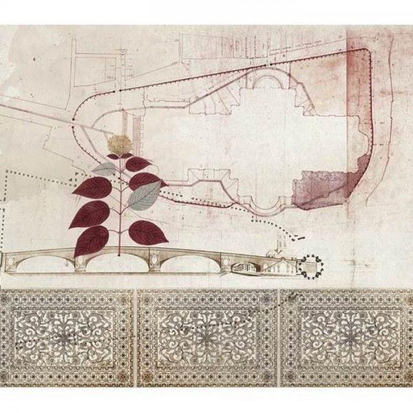 Carta da Parati JO 1008-2 Bridge - Tres Tintas