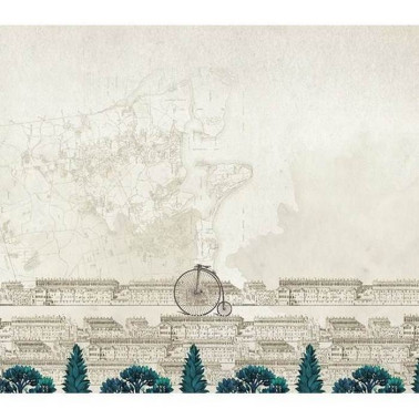 Carta da Parati JO 1028-2 Bicycle - Tres Tintas