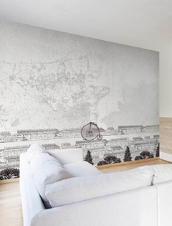 Wallpaper JO 1028-2 Bicycle - Tres Tintas