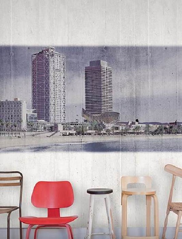 Wallpaper JO 1031-3 Barcelona - Tres Tintas