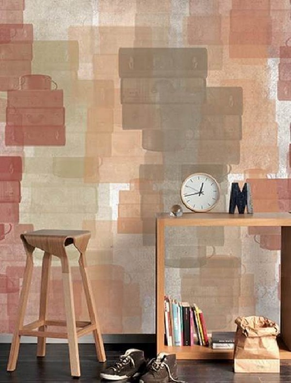 Papel Pintado JO 1038-1 Suitcases - Tres Tintas