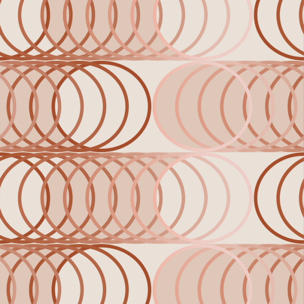 Tapete PU2906-3 CIRCLES - Tres Tintas Tapete PU2906-3 CIRCLES - Tres Tintas
