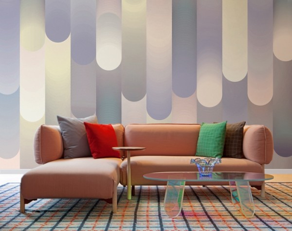 Wallpaper M 2910-2 ROUND - Tres Tintas