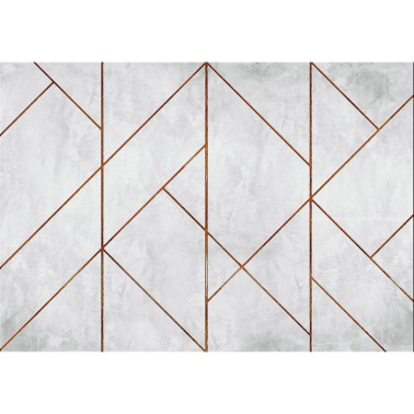 Tapete LA COUPOLE 7000073 CONCRETE COOPER MURAL - COORDONNE