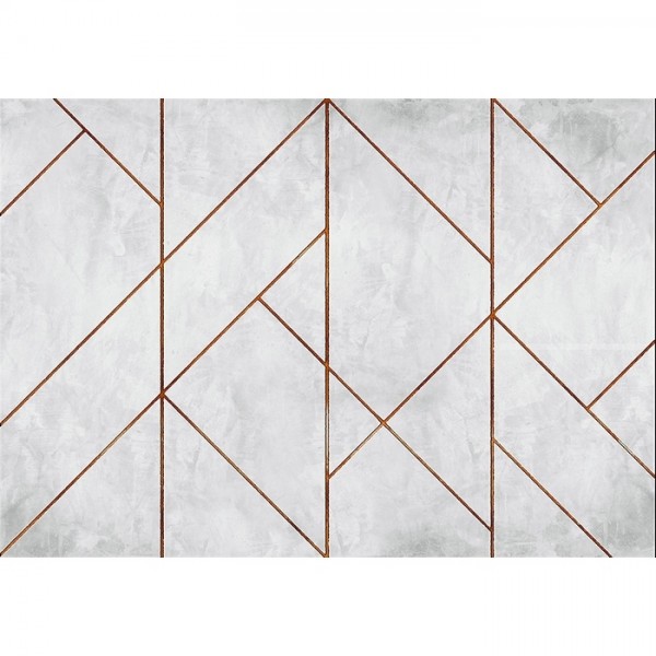 Tapete LA COUPOLE 7000073 CONCRETE COOPER MURAL - COORDONNE