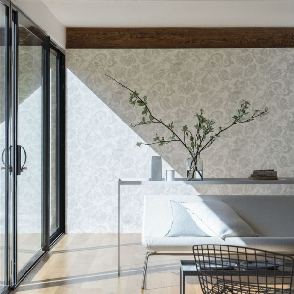 Carta da Parati PDG1043/07 KATAGAMI SILVER - Designers Guild